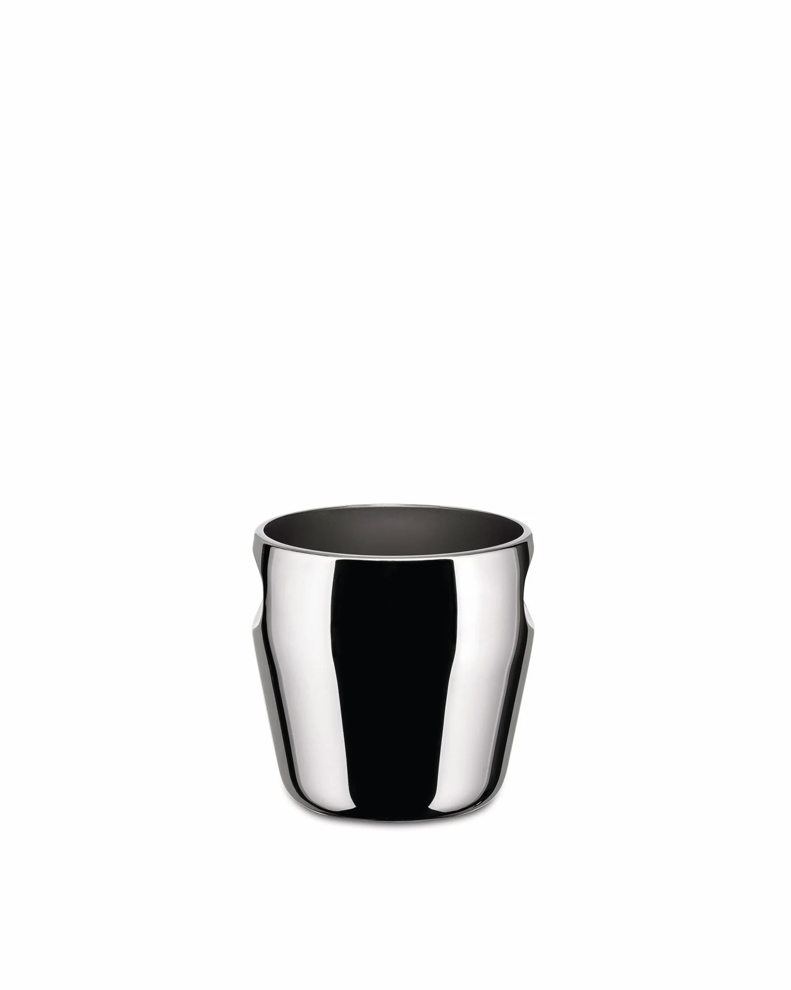 Alessi Wiadro na lód, stal nierdzewna, czarne, 21 x 15 x 14 cm
