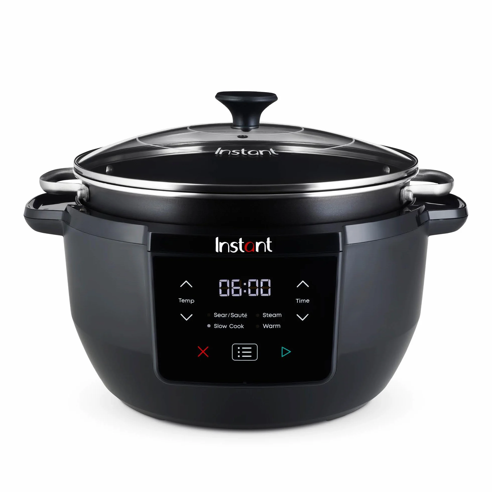 Instant Pot Superior Slow Cooker/wolnowar, 7,1 l wielofunkcyjna kuchenka / 4 funkcje gotowania (gotowanie na miękko, smażenie, gotowanie na parze i funkcja utrzymywania ciepła), nadaje się do mycia w