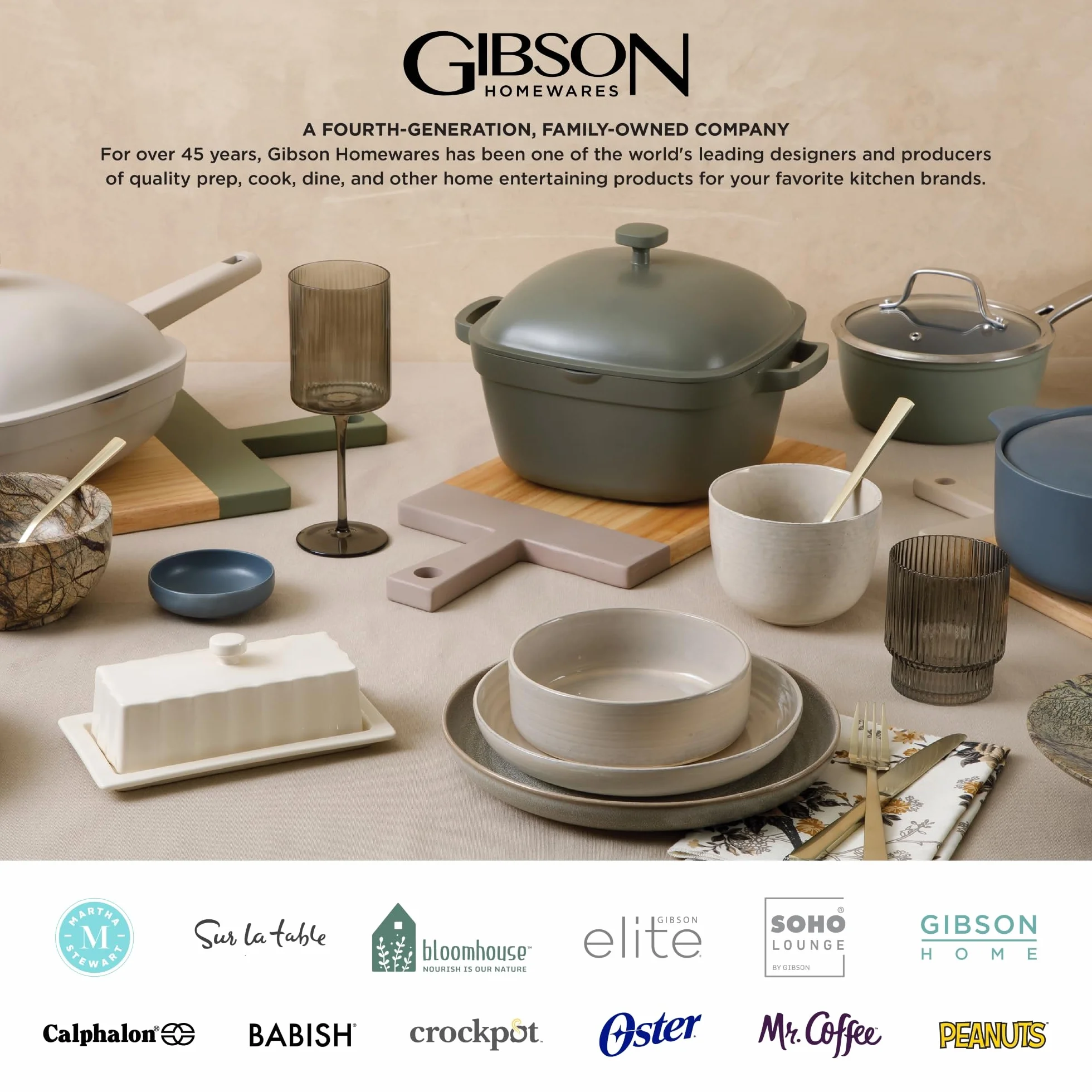 Gibson Soho Lounge 61220.16RM Kwadratowa glazura reaktywna kamionka, zestaw zastawy stołowej, czerwona