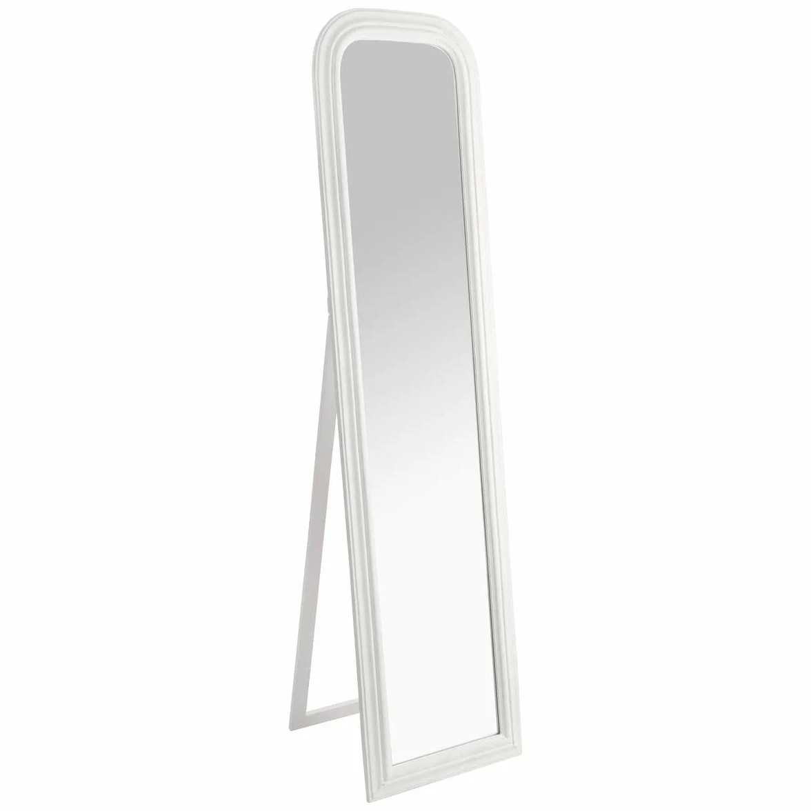 Atmosphera Lustro stojące Adele białe H160 cm